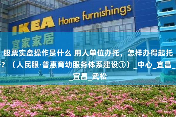 股票实盘操作是什么 用人单位办托，怎样办得起托得好？（人民眼·普惠育幼服务体系建设①）_中心_宜昌_武松