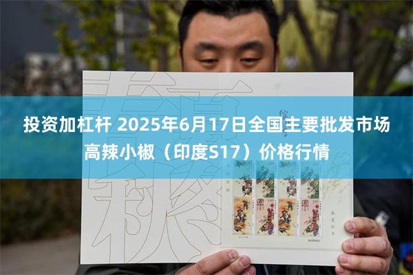 投资加杠杆 2025年6月17日全国主要批发市场高辣小椒（印度S17）价格行情